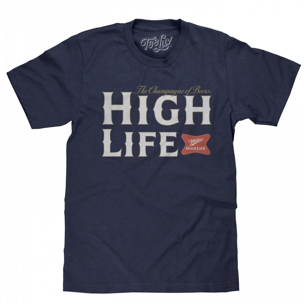 Miller High Life Logo Tshirt The Champion Of Beers